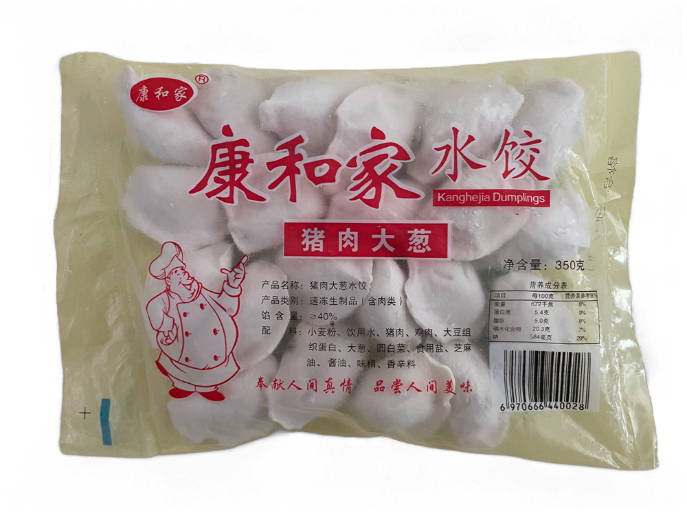 康和家-豬肉大蔥350g